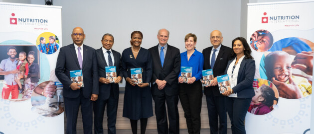 Nutrition International accueille Sir Masood Ahmed comme nouveau président du conseil d'administration