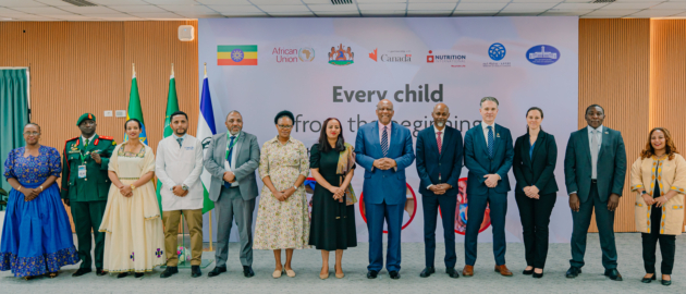 African Union Nutrition Champion King Letsie III calls on African leaders to prioritize child survival and nutrition