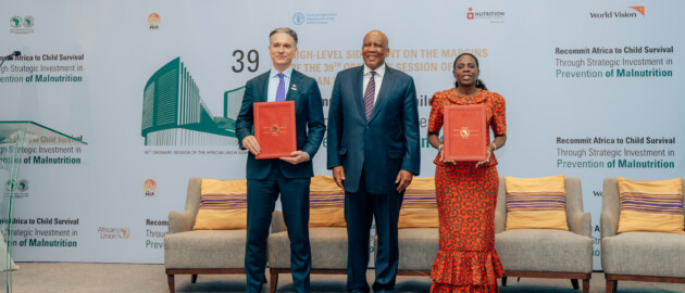 African Union and Nutrition International strengthen partnership to accelerate nutrition security across Africa